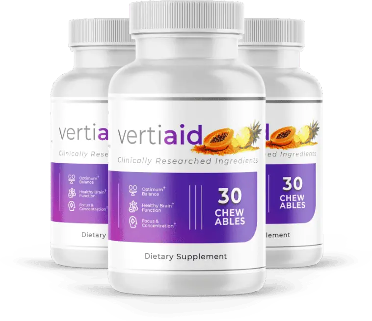 VertiAid 6-bottle package with savings and free bonuses
